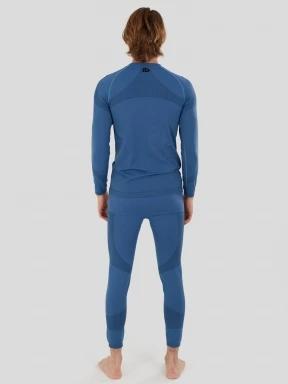 Fundango Seamless Baselayer Set męski komplet bielizny niebieski 3