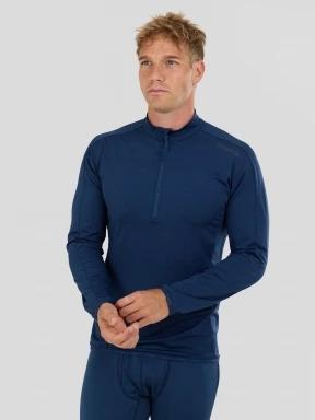 Fundango Novak Baselayer Top męski koszulka bieliźniana ciemnoniebieski 1