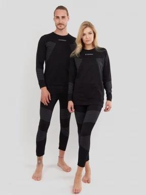 Fundango Seamless Baselayer Set komplet bielizny czarny 1