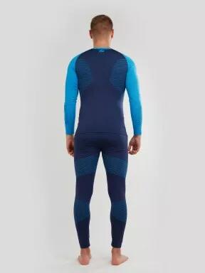 Fundango Seamless Baselayer Set męski komplet bielizny niebieski 3