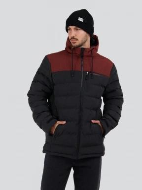 Fundango Passat Padded Jacket męski kurtka przejściowa czerwony 1