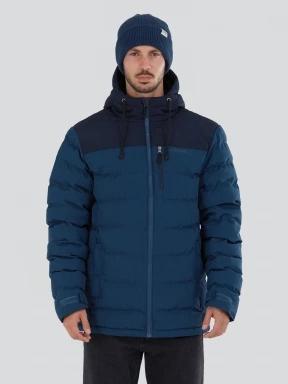 Fundango Passat Padded Jacket męski kurtka przejściowa niebieski 1