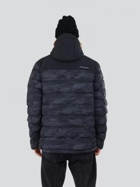 Fundango Passat Padded Jacket męski pikowana kurtka przejściowa czarny 3
