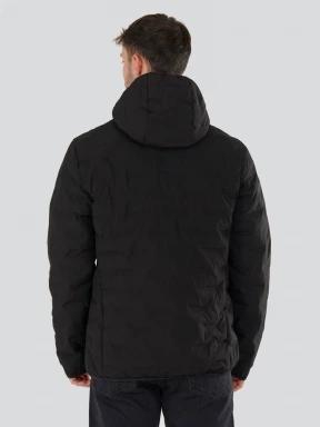 Fundango Smoke Hooded Jacket męski kurtka na wycieczki czarny 3