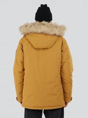 Fundango Spirit Parka Jacket męski kurtka zimowa żółty 3