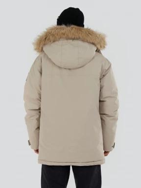 Fundango Spirit Parka Jacket męski kurtka zimowa piasek 3