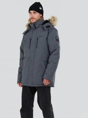 Fundango Spirit Parka Jacket męski kurtka zimowa szary 1