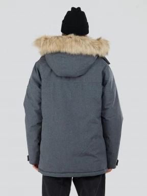 Fundango Spirit Parka Jacket męski kurtka zimowa szary 3