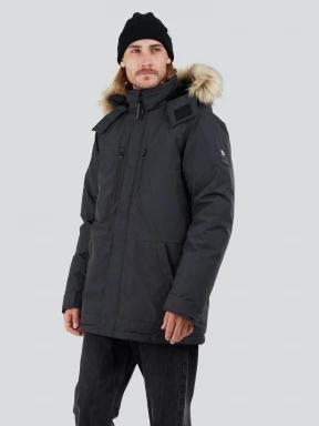 Fundango Spirit Parka Jacket męski kurtka zimowa czarny 1