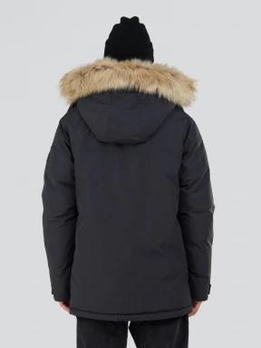 Fundango Spirit Parka Jacket męski kurtka zimowa czarny 3