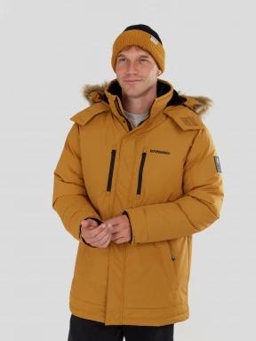 Fundango Spirit Parka Jacket męski kurtka zimowa żółty 1