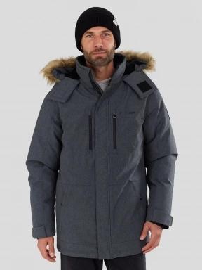 Fundango Spirit Parka Jacket męski kurtka zimowa szary 1