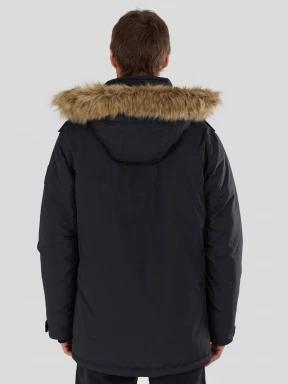 Fundango Spirit Parka Jacket męski kurtka zimowa czarny 3