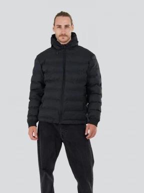 Fundango Patriot Padded Jacket męski pikowana kurtka przejściowa czarny 1