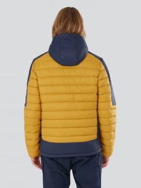 Fundango Matt Hooded Jacket męski kurtka przejściowa żółty 3