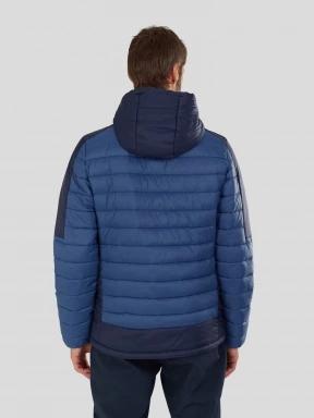 Fundango Matt Hooded Jacket męski pikowana kurtka przejściowa niebieski 3