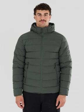 Fundango Hubble Padded Jacket męski pikowana kurtka przejściowa czarny 1