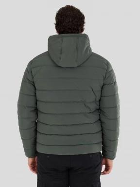 Fundango Hubble Padded Jacket męski pikowana kurtka przejściowa czarny 3