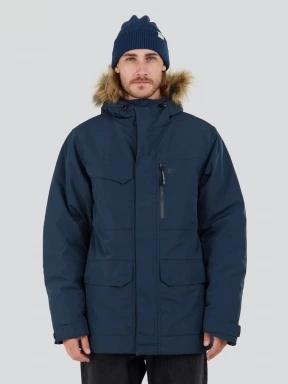 Fundango Venture Parka Jacket męski kurtka zimowa ciemnoniebieski 1