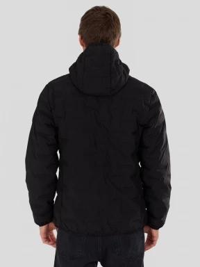 Fundango Smoke Eco Hooded Jacket męski kurtka na wycieczki czarny 3