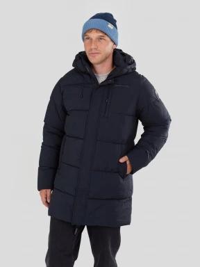Fundango Arctic Puffer Jacket męski kurtka zimowa ciemnoniebieski 1