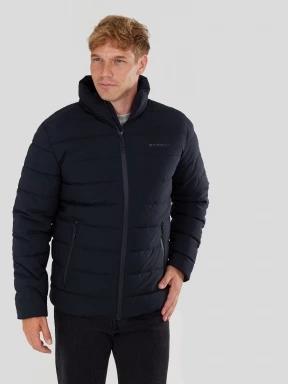 Fundango Arson Padded Jacket męski pikowana kurtka przejściowa ciemnoniebieski 1