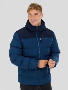 Fundango Passat II Padded Jacket męski pikowana kurtka zimowa niebieski 1