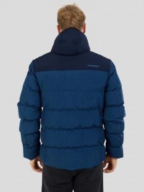 Fundango Passat II Padded Jacket męski pikowana kurtka zimowa niebieski 3