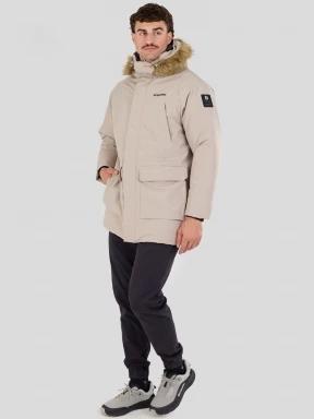 Fundango Spirit II Parka Jacket męski kurtka zimowa piasek 1