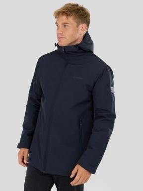 Fundango Millerton Jacket męski kurtka przejściowa ciemnoniebieski 1