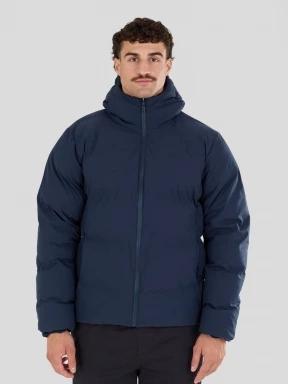 Fundango Newport Puffer Jacket męski pikowana kurtka zimowa ciemnoniebieski 1