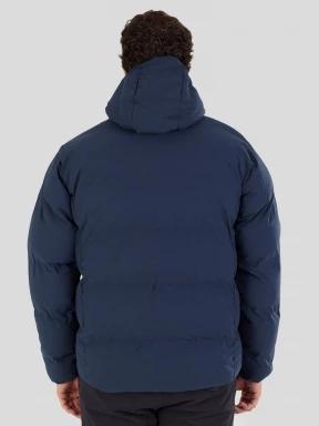 Fundango Newport Puffer Jacket męski pikowana kurtka zimowa ciemnoniebieski 3