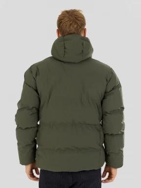 Fundango Newport Puffer Jacket męski pikowana kurtka zimowa oliwka 3