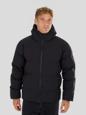 Fundango Newport Puffer Jacket męski pikowana kurtka zimowa czarny 1