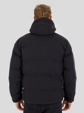 Fundango Newport Puffer Jacket męski pikowana kurtka zimowa czarny 3