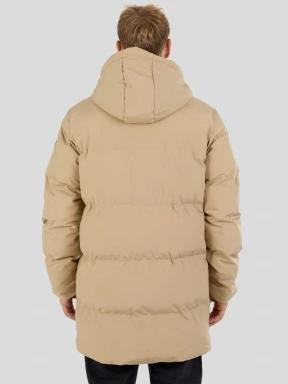 Fundango Nordvik Parka Jacket męski pikowana kurtka zimowa żółty 3