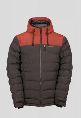 Fundango Passat Padded Jacket męski kurtka wyjściowa brąz 1