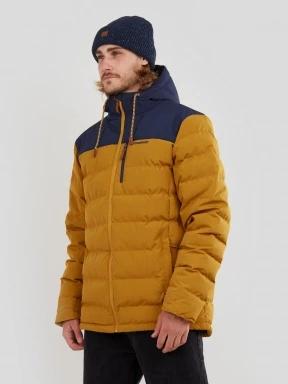 Fundango Passat Padded Jacket męski kurtka wyjściowa brąz 1