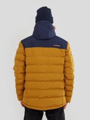 Fundango Passat Padded Jacket męski kurtka wyjściowa brąz 3