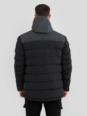 Fundango Passat Padded Jacket męski kurtka wyjściowa czarny 3