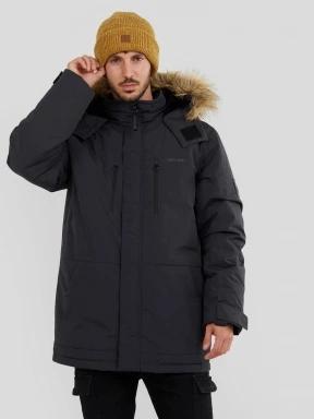 Fundango Spirit Parka Jacket męski kurtka zimowa czarny 1