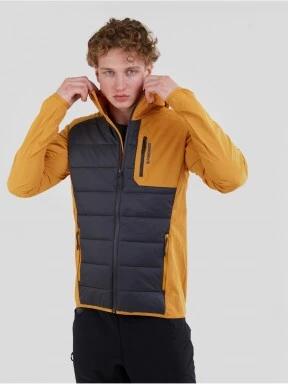 Fundango Gaara Hybrid jacket męski kurtka softshell szary 1