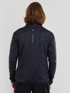 Fundango Jefferson Fleece Jacket męski bluza z polaru czarny 3