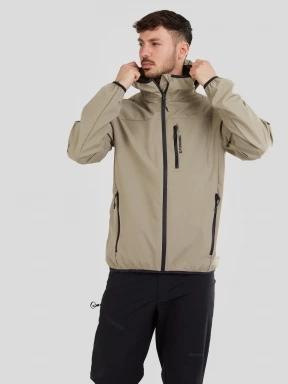 Fundango Alloy Hooded Softshell męski kurtka softshell piasek 1