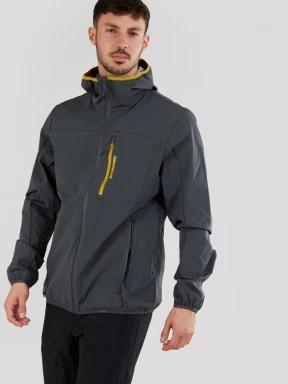 Fundango Alloy Hooded Softshell męski kurtka softshell szary 1