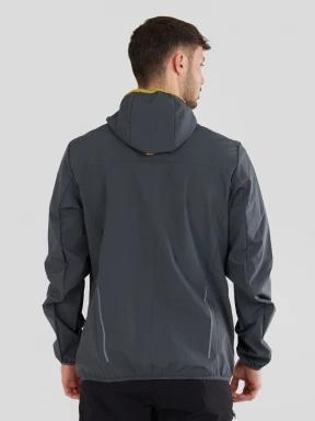 Fundango Alloy Hooded Softshell męski kurtka softshell szary 3