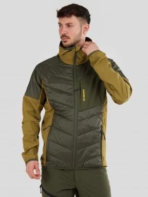 Fundango Gaara Hybrid Jacket męski kurtka softshell zielony 1