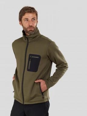 Fundango Revolution Fullzip Fleece męski bluza z polaru zielony 1