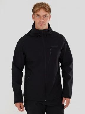 Fundango Fairbanks Softhsell Jacket męski kurtka softshell czarny 1