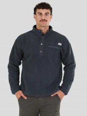 Fundango Phoenix Fleece Jacket męski bluza z polaru szary 1